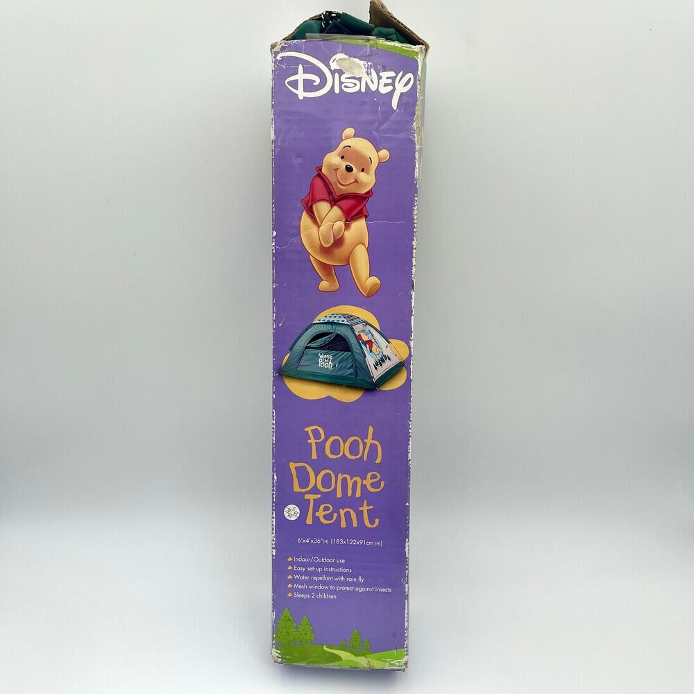 Disney Winnie the Pooh Kids Dome Tent 6x4x36 Indoor Outdoor Play Sleeps 2 NIB
